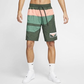 Pantaloni Scurti Nike Flight Basketball Barbati Verzi Roz | TAKX-42657